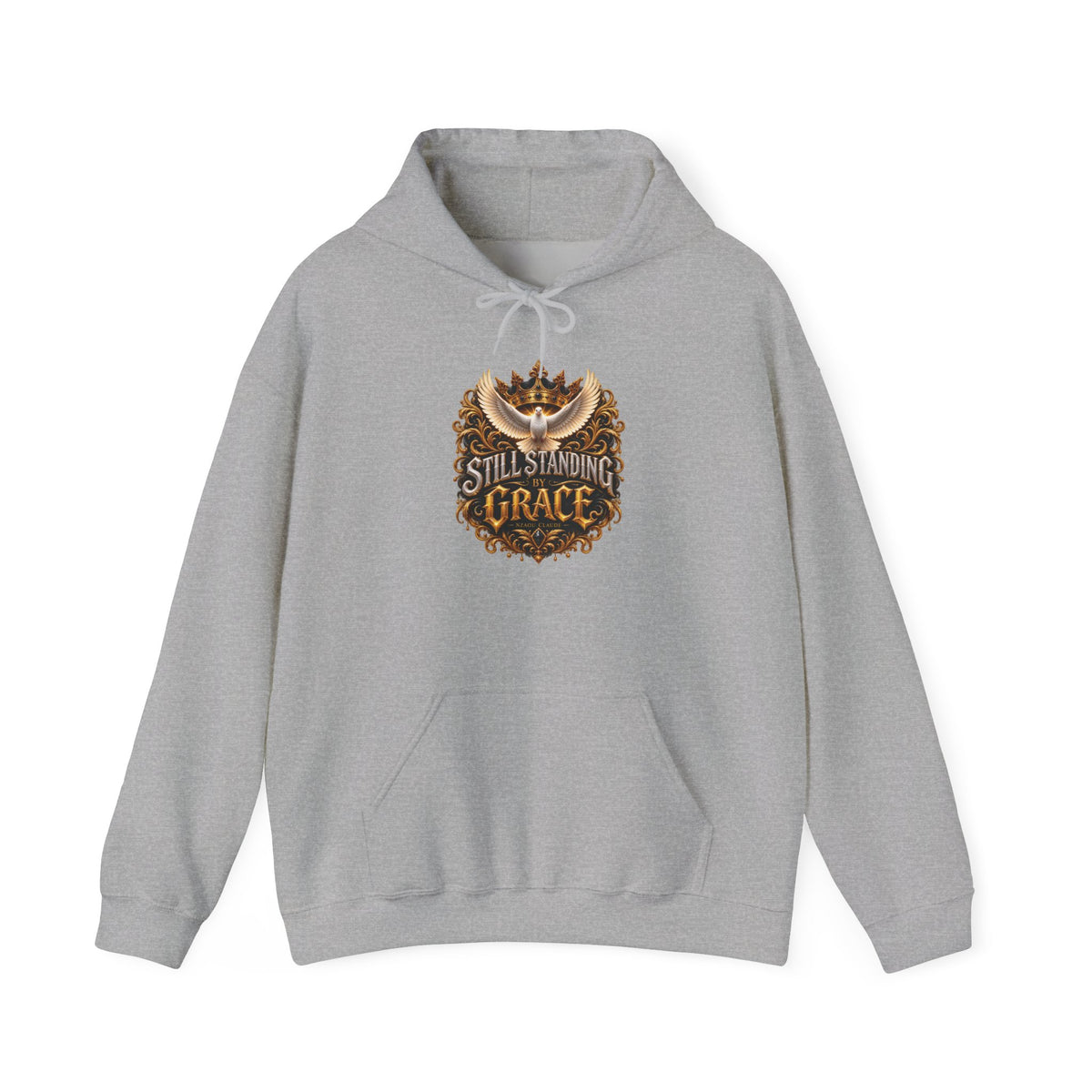 STILL STANDING BY GRACE™ — Premium Unisex Hoodie | Nzaou Claude