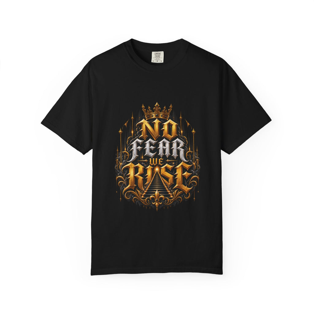 NO FEAR WE RISE — Premium Unisex T-Shirt | Nzaou Claude