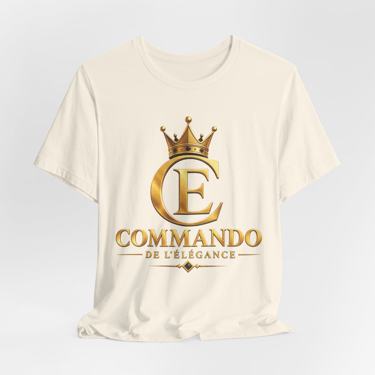 ELEGANCE COMMANDO — Premium Unisex T-Shirt – Nzaou Claude | Signature Collection
