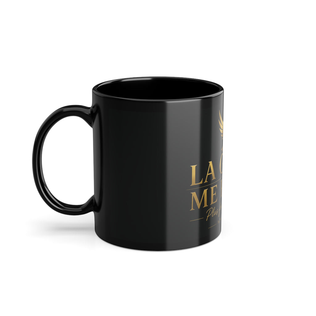 Black Mug "Grace Carries Me" — Stronger Than Death | Nzaou Claude