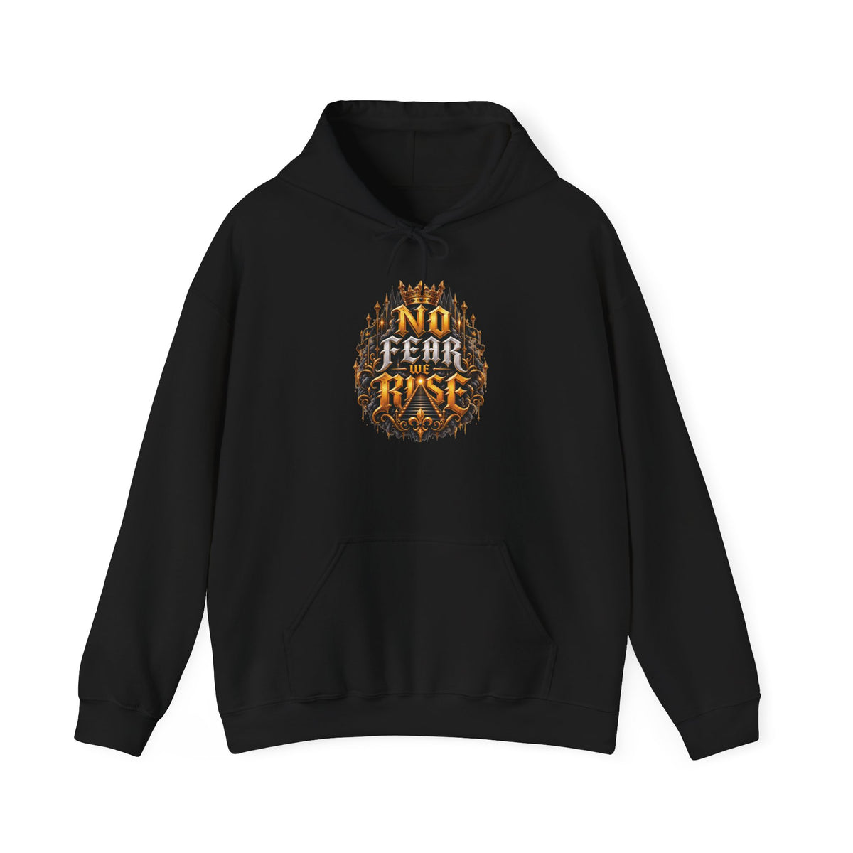 NO FEAR WE RISE™ — Premium Unisex Hoodie | Nzaou Claude