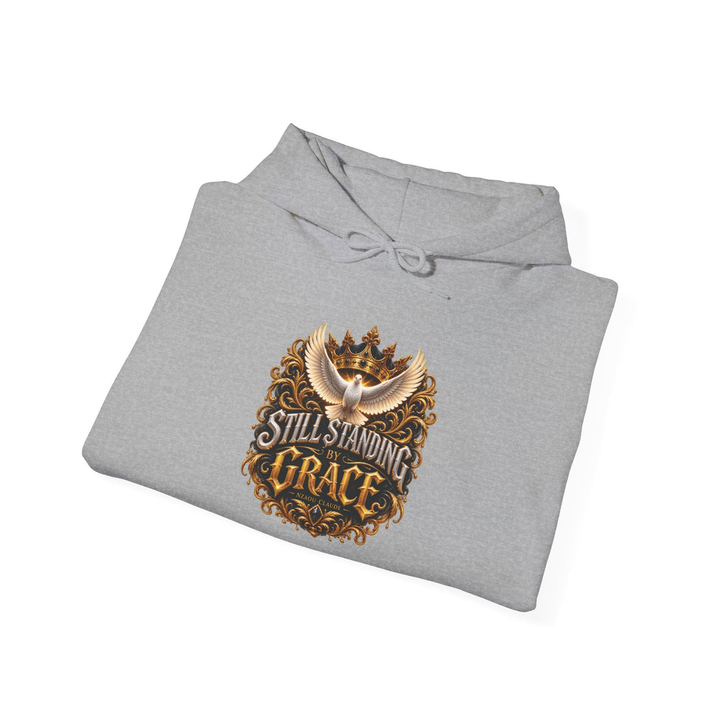 STILL STANDING BY GRACE™ — Premium Unisex Hoodie | Nzaou Claude