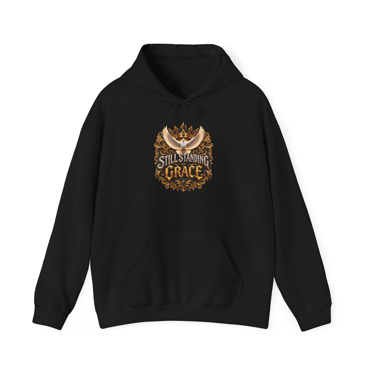 STILL STANDING BY GRACE™ — Premium Unisex Hoodie | Nzaou Claude