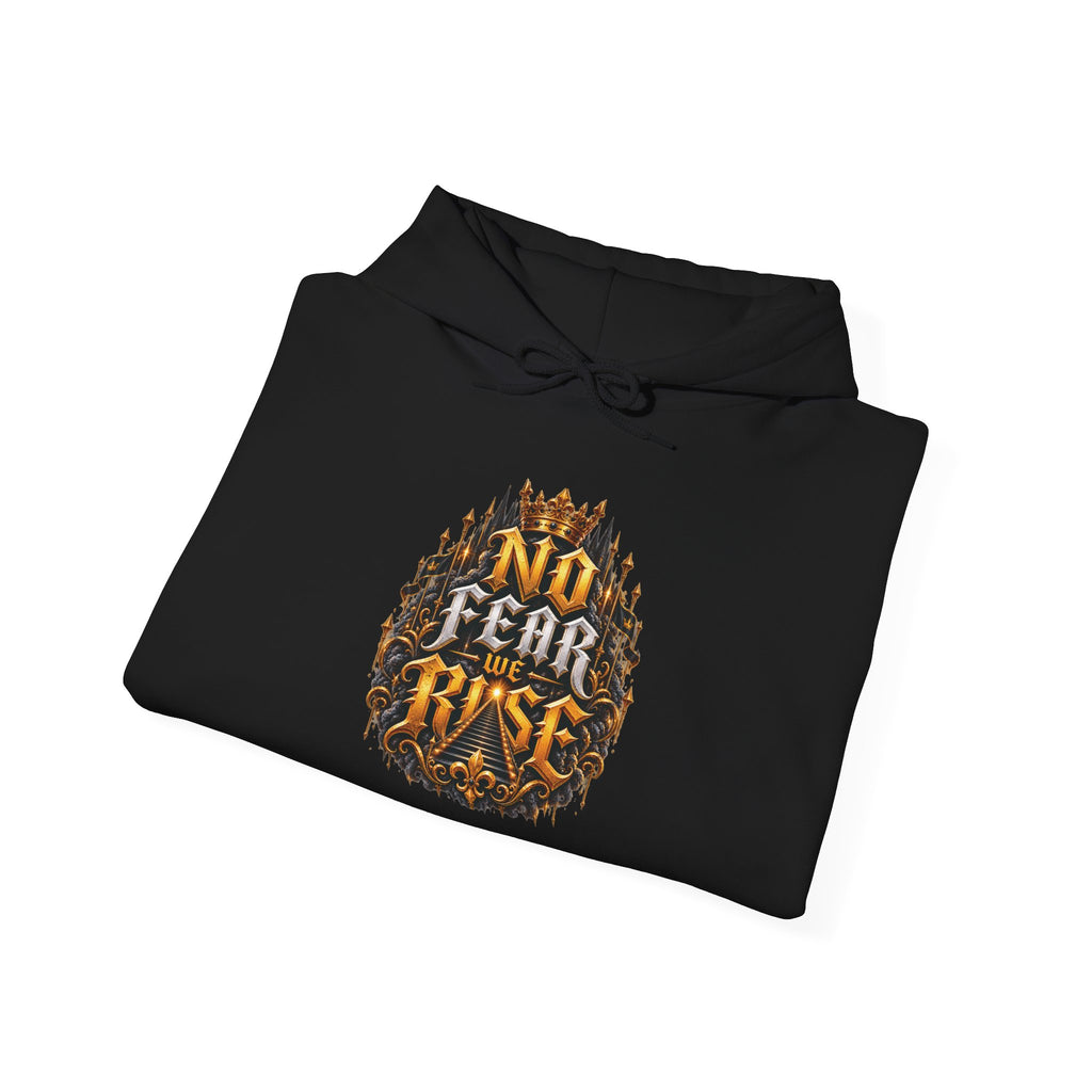 NO FEAR WE RISE™ — Premium Unisex Hoodie | Nzaou Claude