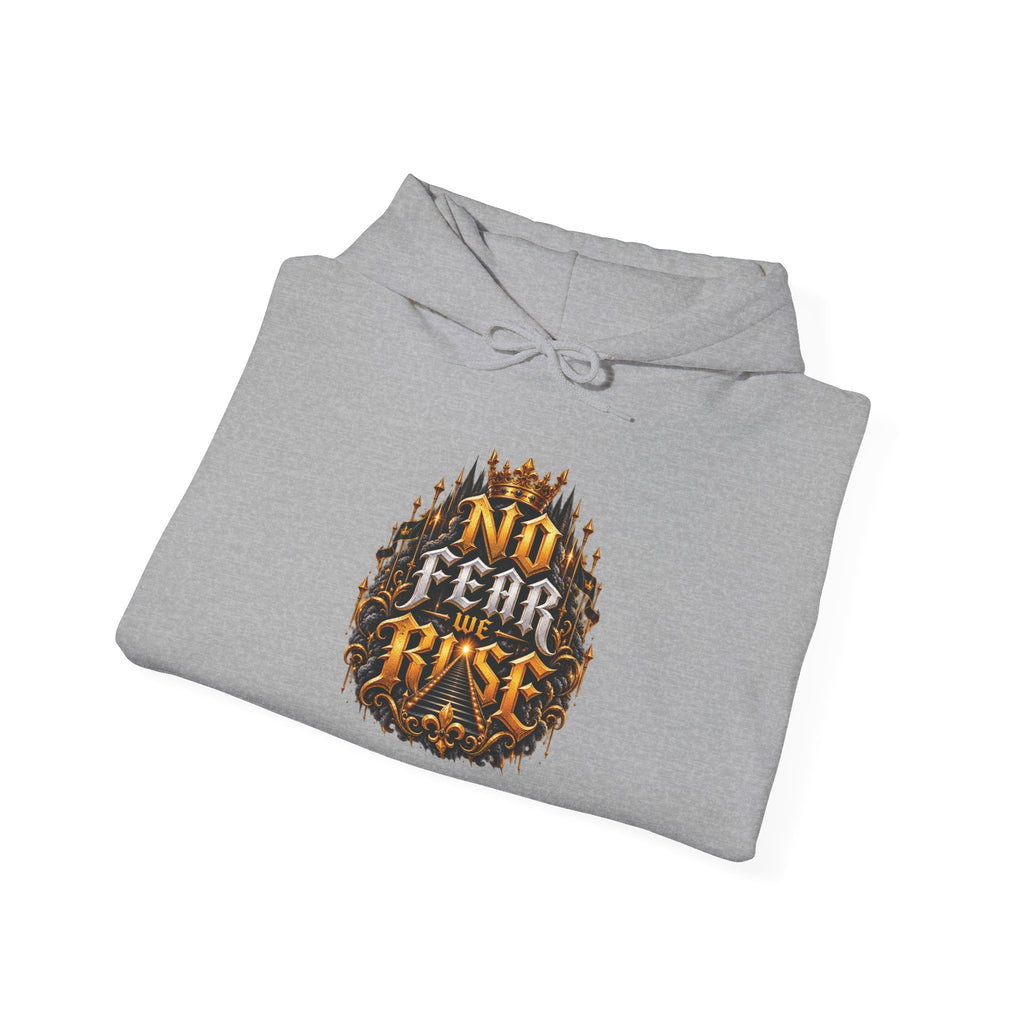 NO FEAR WE RISE™ — Premium Unisex Hoodie | Nzaou Claude