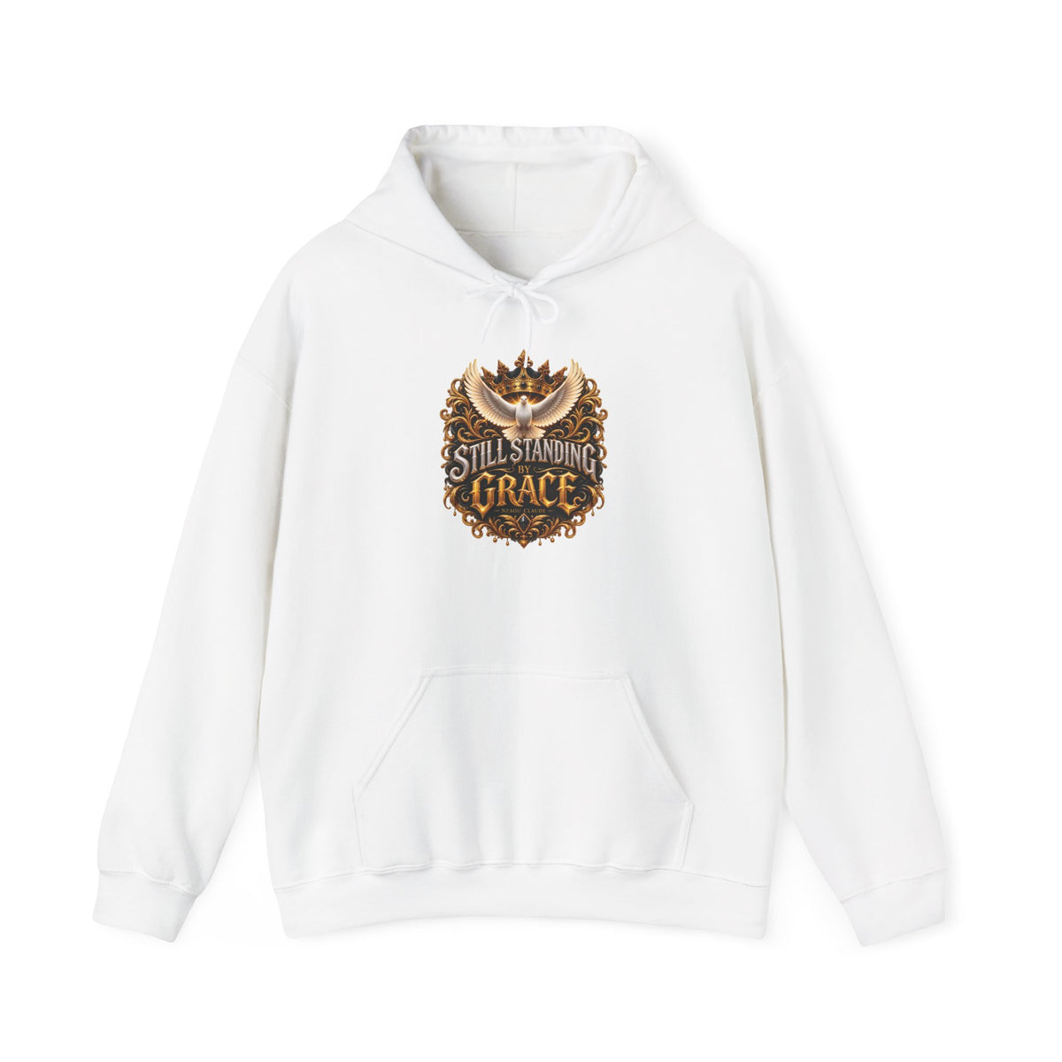 STILL STANDING BY GRACE™ — Premium Unisex Hoodie | Nzaou Claude