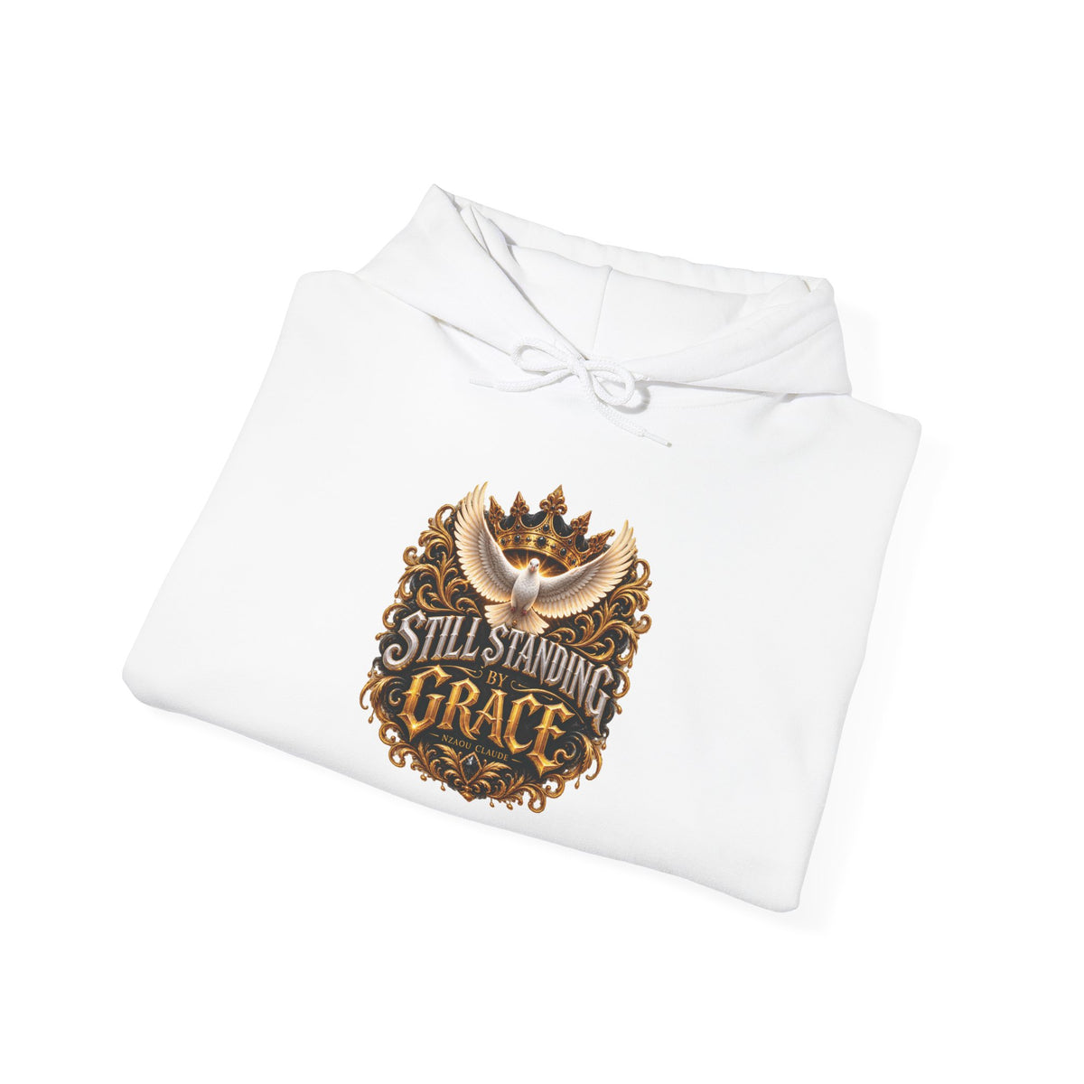 STILL STANDING BY GRACE™ — Premium Unisex Hoodie | Nzaou Claude