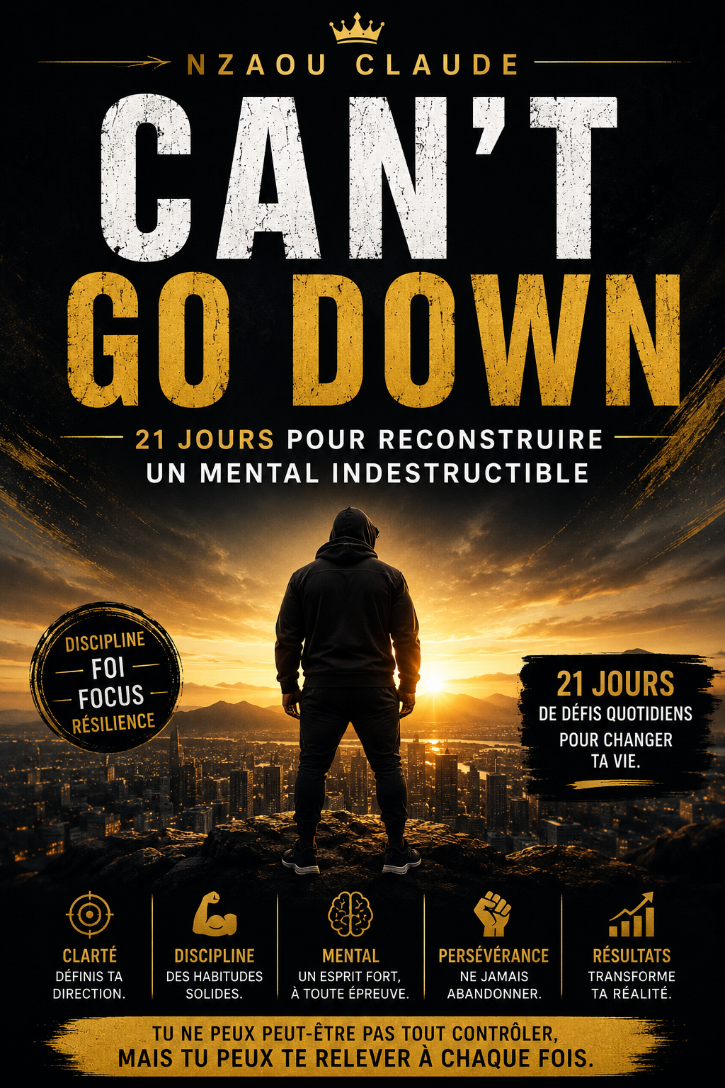 CAN’T GO DOWN — 21 jours pour reconstruire un mental indestructible