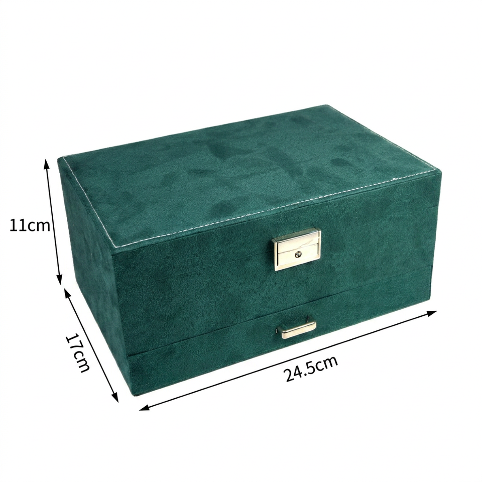 Luxurious Travel Jewelry Box - vue ouverte salon moderne