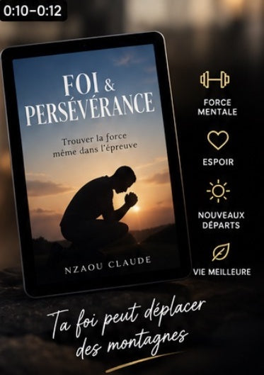 Couverture de l'e-book Foi & Persévérance par Nzaou Claude